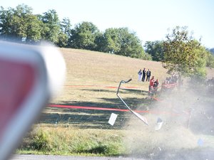 Accident au rallye des Cardabelles : deux voitures entrent en collision 