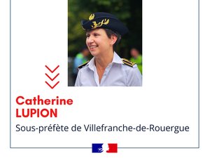 Une Aveyronnaise nommée sous-préfète de l'arrondissement de Villefranche-de-Rouergue