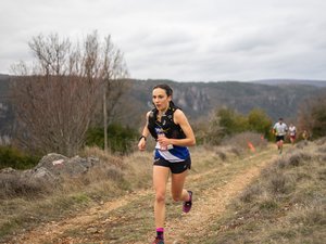 Course à pied : au départ du Grand Trail des Templiers, Marie Goncalves est comme à la maison sur le Larzac