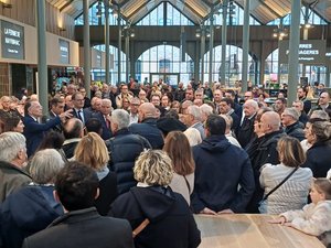 VIDÉO. "Cela aura un impact sur l'attractivité de la ville" : à Rodez, des halles pleines comme un Suf pour l'inauguration