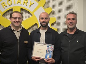 "Une solution 100 % aveyronnaise pour enrichir les sols" : le prix créateur d'entreprise du Rotary club décerné à Fertilaine