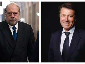 "Espèce d'intermittent du spectacle", "Je vais t'en coller une" : Eric Dupond-Moretti et Christian Estrosi à deux doigts de se battre dans un restaurant de Nice