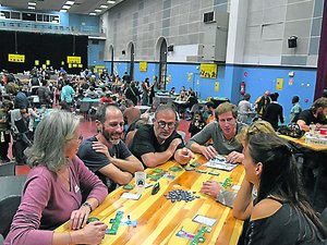 "100 % convivial" et en Aveyron, vous avez trois jours pour découvrir et partager la passion de jeux dont vous n'avez même pas idée