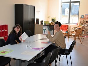 Le Planning familial dans ses nouveaux locaux du 3e étage de la Maison des associations de Rodez