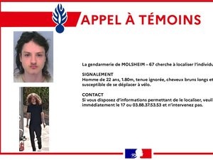 Un jeune homme soupçonné d'avoir tué sa mère et d'avoir mis le feu au corps : un appel à témoins lancé par la gendarmerie