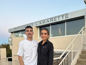 Les Aveyronnais Léonie Mazars et Félix Rival subliment la Méditerranée au restaurant L'Amarette