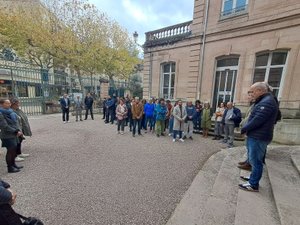 "Nous n'oublions pas" : en Aveyron aussi, une minute de silence en hommage aux victimes des attentats du 13-Novembre