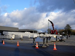 Une grande roue de 33 mètres de haut débarque à Rodez pour fêter Noël !