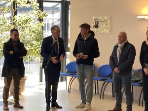 Cyclisme : Johan Blanc reçoit les honneurs de la ville de Rodez