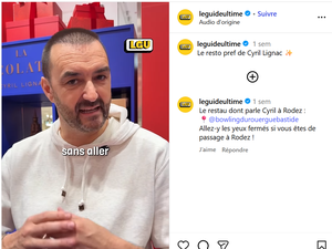 VIDÉO. "Aligot, côte de boeuf, retortillat de pomme de terre..." : découvrez le restaurant préféré de Rodez du chef Cyril Lignac