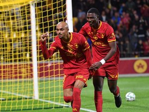 La délivrance pour Timothé Nkada : l'ancien buteur du Rodez Aveyron football a débloqué son compteur avec le Standard de Liège