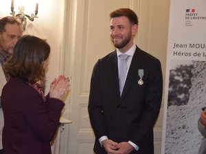 "Un grand moment qui récompense quinze mois de travaux" : Mathis Dessalles, le benjamin de la promotion Vermorel, a participé à la renaissance de Notre-Dame de Paris