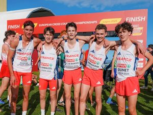 Cross-country : l'Aveyronnais Yonis Dunet a fait honneur à sa première sélection en équipe de France