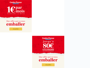 L'abonnement à Centre Presse Aveyron, une offre qui va vous emballer