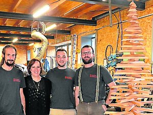 VIDÉO. Quand le sapin est en chêne ou fait d'un autre arbre, il devient durable en Aveyron... et ailleurs