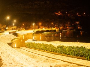 Neige et crues en Aveyron : le niveau du Tarn commence à baisser à Millau, quelques routes inondées rouvrent à la circulation