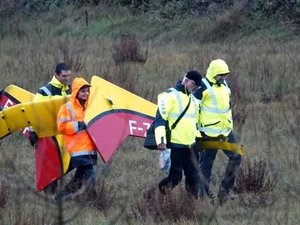 L'hélicoptère de la Sécurité civile frappé par la foudre alors qu'il volait au secours d'un chauffeur routier piégé par la montée des eaux