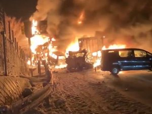 VIDEOS. Accidents hallucinants au Japon : la neige provoque un carambolage mortel entre 60 véhicules sur l'autoroute