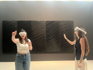 "Découvrir l'oeuvre du peintre sous un jour nouveau" : au musée, une immersion en 3D dans la vie de Pierre Soulages