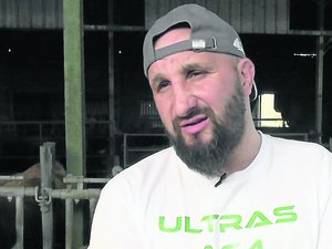 Jérôme Bayle, le leader des Ultras de l'A64 au CGR de Rodez ce lundi soir pour le film "Rural"