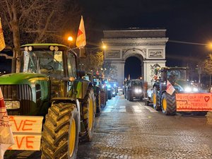 Colère agricole : nouvelle démonstration de force à Paris sous l'égide de la FNSEA et des Jeunes agriculteurs