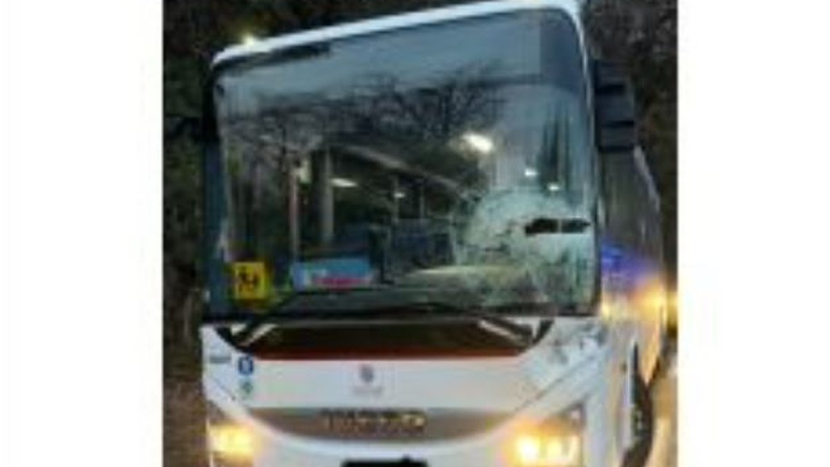 La barre métallique qui dépasse du camion explose la vitre du bus scolaire : le sang-froid du conducteur pour mettre en sécurité les collégiens à bord