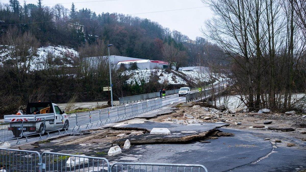 L’Aveyron en vigilance orange crues : ce pont déjà endommagé par les précédentes inondations va être fermé à la circulation