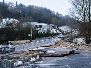 L'Aveyron en vigilance orange crues : ce pont déjà endommagé par les précédentes inondations va être fermé à la circulation