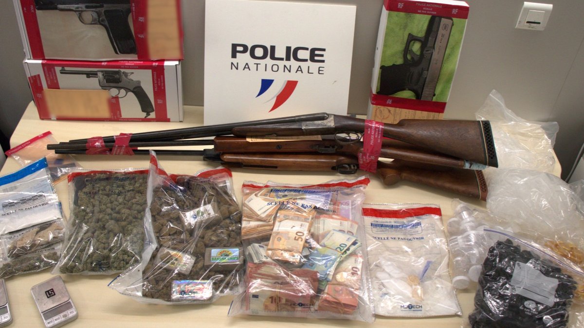 Près de deux millions d’euros de recettes en un an : un trafic de stupéfiants démantelé dans cette ville d’Occitanie