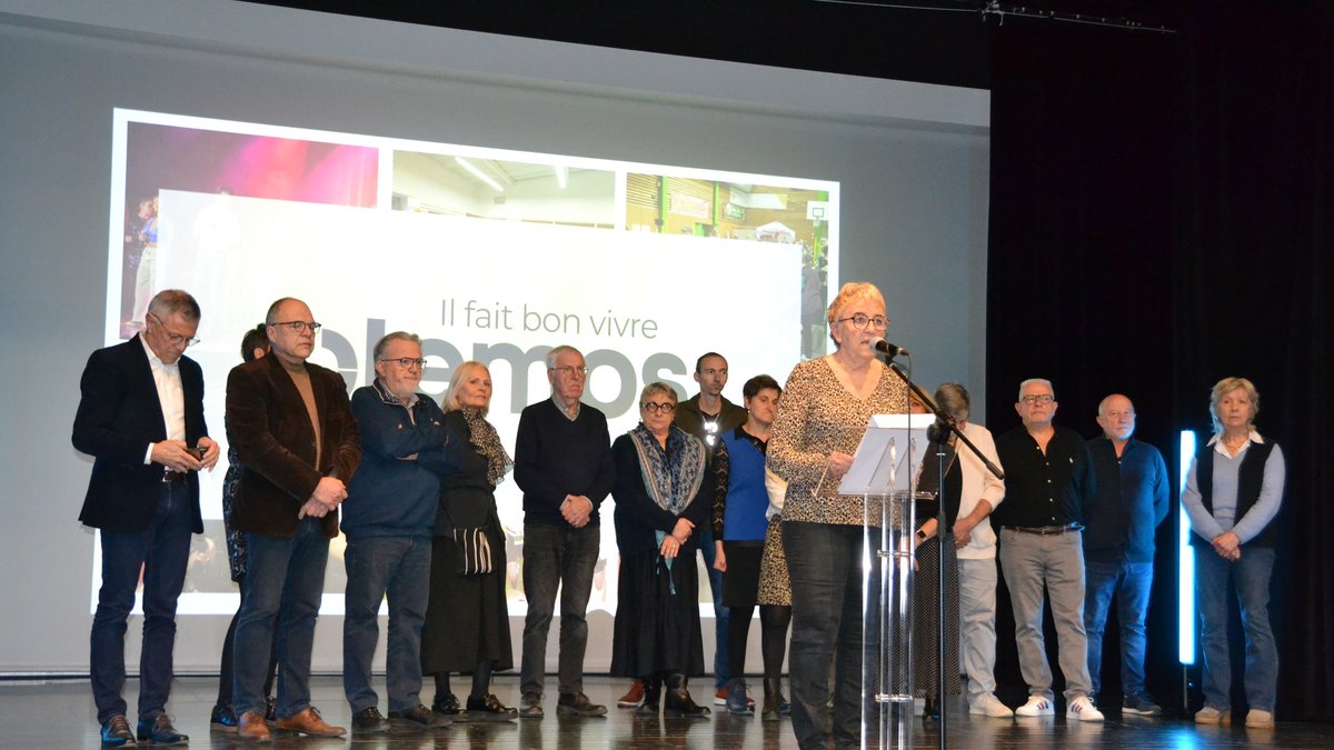 Municipales 2026 : une dernière cérémonie des vœux pleine d’émotion pour Sylvie Lopez à Olemps