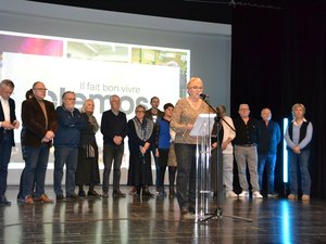 Municipales 2026 : une dernière cérémonie des vSux pleine d'émotion pour Sylvie Lopez à Olemps