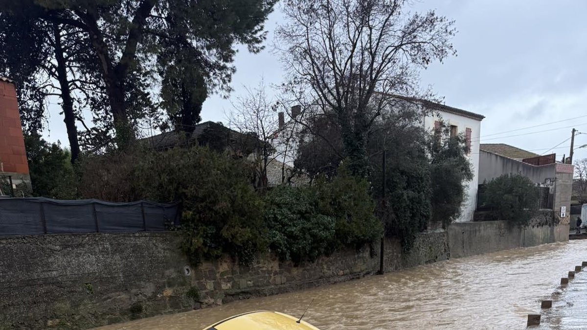 VIDÉOS. D’habitude, la rivière servait de parking : un frère et une sœur se retrouvent coincés par les eaux en Occitanie