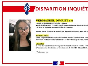 Elle faisait partie des quatre jeunes recherchés dans l'Aisne : à peine retrouvée, Léa, 16 ans, fait encore l'objet d'une disparition inquiétante