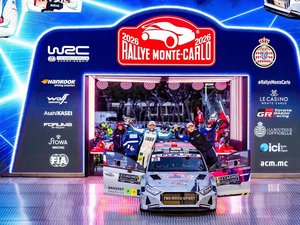 Rallye Monte Carlo : exploit de l'Aveyronnais Arthur Pélamourgues, sur le podium pour sa première en WRC2