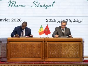 "L'amitié est plus forte que les émotions" : les dirigeants sénégalais et marocains se retrouvent, huit jours après la finale chaotique de la CAN