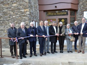 L'un des plus beaux villages de France en Aveyron a enfin inauguré son nouvel office de tourisme