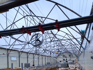 La tempête Nils arrache le toit d'un bâtiment agricole de l'Aveyron, 7 agneaux trouvent la mort