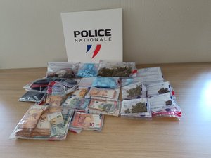 Près de 12 000 ¬ en liquide, cocaïne et cannabis : un nouveau trafic de stupéfiants démantelé dans le centre-ville de Rodez