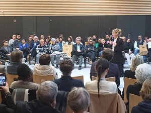 Municipales 2026 : Sarah Vidal a partagé sa vision de Rodez à la salle des fêtes