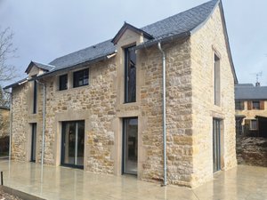 Un bel exemple de restauration  du patrimoine bâti.