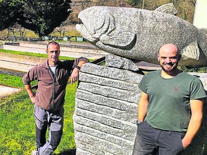 "La source est aux alentours de 11 degrés, ce qui est parfait pour la reproduction des poissons" : à Lapanouse-de-Cernon, la salmoniculture produit des poissons destinées à la pêche
