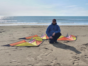 "Ce n'est plus une simple activité de loisir": un Ruthénois va défendre son titre aux Rencontres internationales de cerf-volant à Berck Plage
