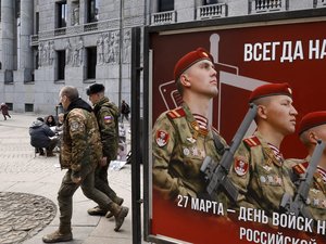 Guerre en Ukraine : dans les territoires occupés par Moscou, c'est déjà "Bienvenue en Nouvelle-Russie"