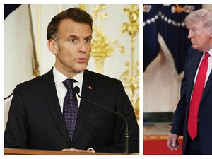 "Quand on veut être sérieux, on ne dit pas le contraire de ce qu'on a dit la veille" : Macron fustige les volte-face de Trump sur l'Iran et l'Otan
