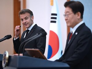 "La relation entre la Corée du Sud `et la France s'enrichit" : quel est ce "partenariat stratégique global" adopté par les deux pays ?