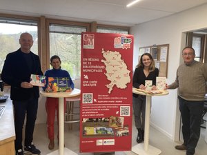 "Générateur d'un vrai dynamisme" autour de la littérature, 1, 2, 3... qui vous fait vous envoler à Conques-Marcillac!