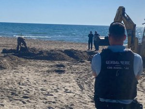 Un trouvé sur une plage, neuf autres dans du sable sur un chantier : au printemps, les obus fleurissent sur le littoral héraultais