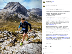 "Un coureur d'élite qui portait vers le haut tous ceux qu'il croisait" : à 35 ans, un ultra-trailer perd la vie alors qu'il courait en mémoire de son ami mort et pour récolter des fonds