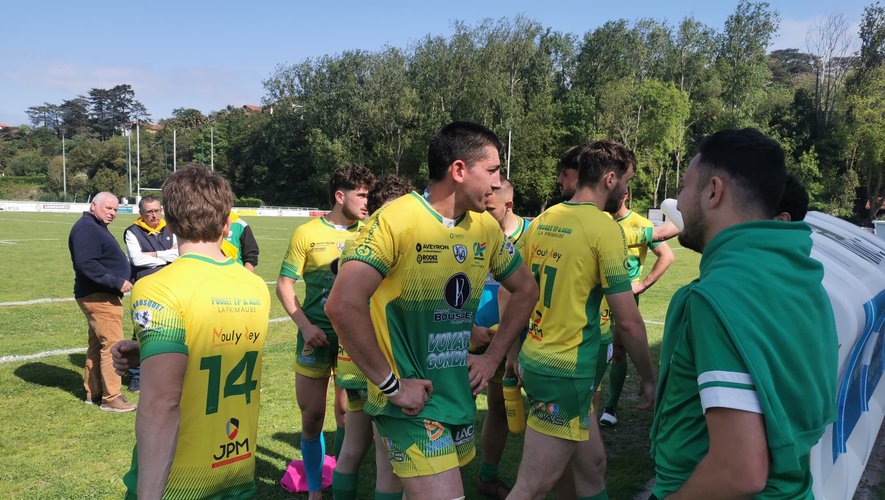 Rugby: Lévézou Segala, a knee on the ground after its defeat in the round of 32 of the Federal 3.