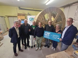 Ruthènes en scène prépare sa pièce hommage aux 500 ans du clocher de la cathédrale de Rodez : grâce à ces bénévoles, une pièce maîtresse du décor fin prête